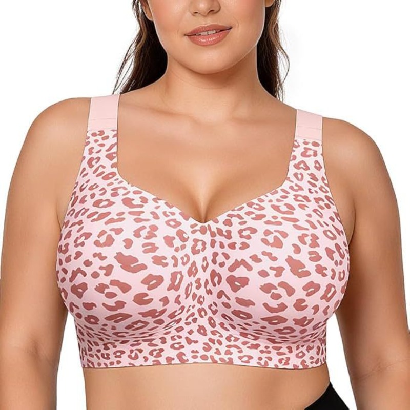 Plunge Bra Push Up - Reggiseni Leopard Jelly senza ferretto, push-up,