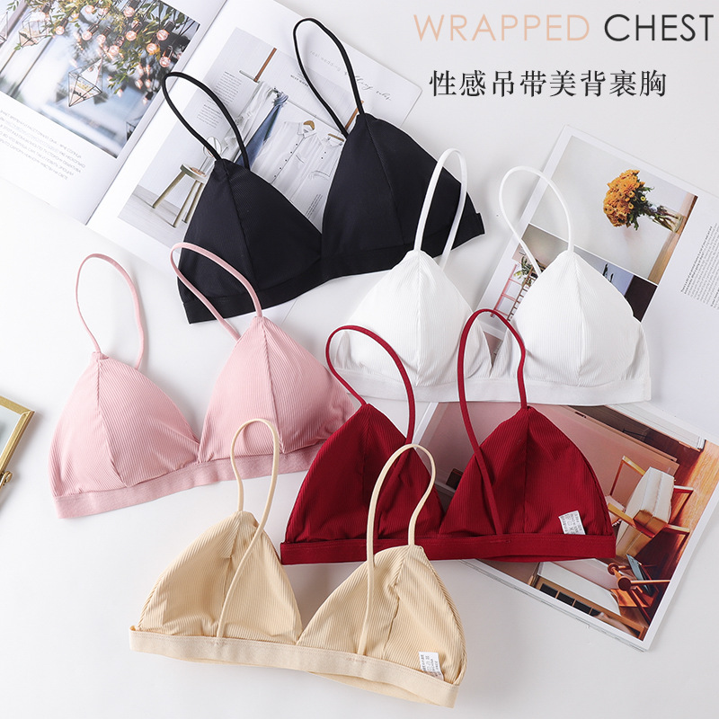 Lace Bralette Set - 3D Sexy Lingerie reggiseno sportivo senza