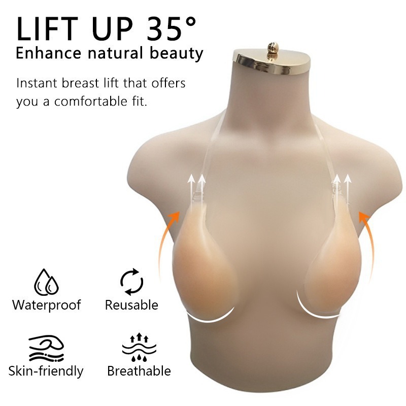 1 Pezzo Reggiseno Invisibile E - Push Up Bra Silicone recensione e prezzo